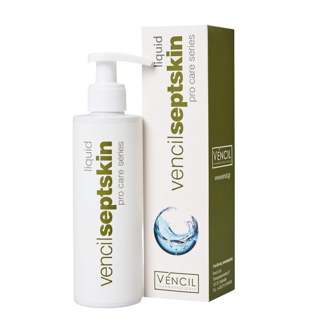 Vencil Septskin Liquid Aντισηπτικό Υγρό Καθαρισμού Σώματος & Ευαίσθητης Περιοχής 200ml