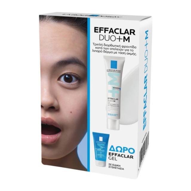 La Roche-Posay Promo Pack Effaclar DUO+M για το Λιπαρό Δέρμα με Τάση Ακμής 40ml με ΔΩΡΟ Effaclar Gel 50ml