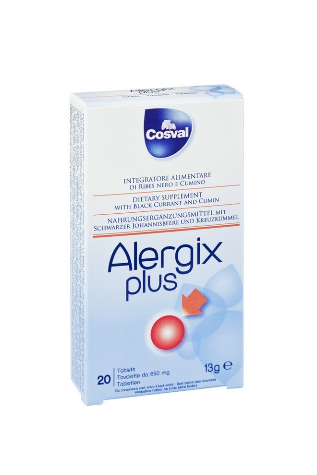 Cosval Allergix Plus 20tabs