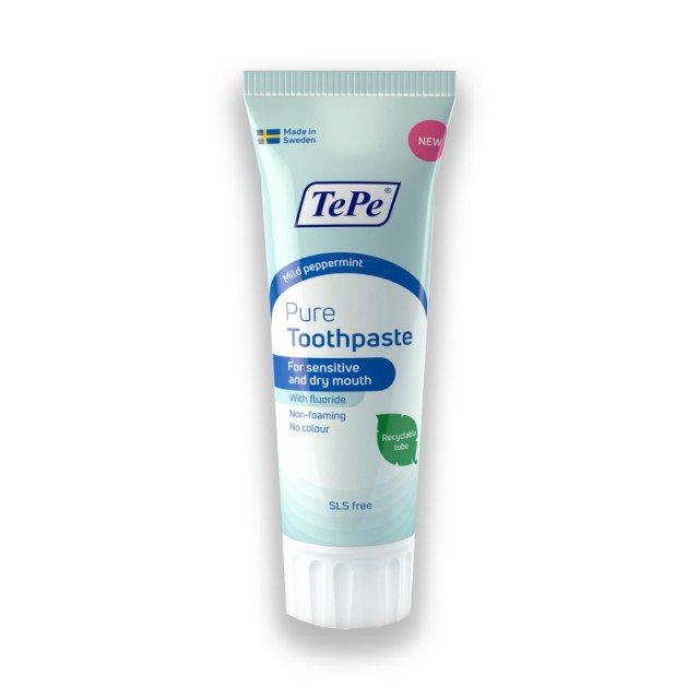 TePe Pure Toothpaste Peppermint 75ml