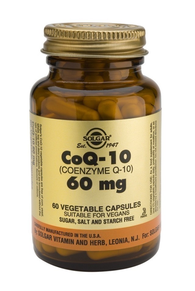 SOLGAR COENZYME Q-10  60mg veg.caps 60s