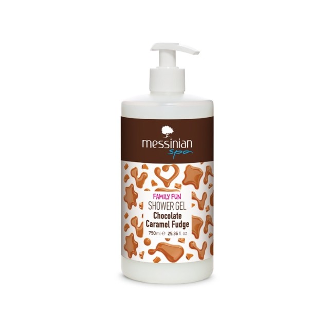 Messinian Spa Αφρόλουτρο Chocolate Caramel Fudge 750ml