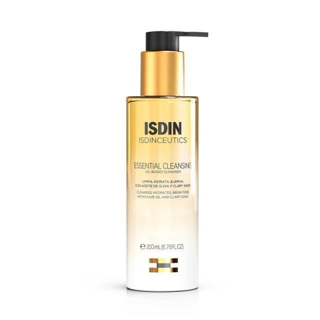 ISDIN Isdinceutics Essential Cleansing Έλαιο Καθαρισμού Προσώπου 200ml