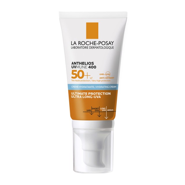 La Roche-Posay Anthelios UVMUNE400 SPF50+ Hydrating Cream Αντηλιακό με Άρωμα 50ml