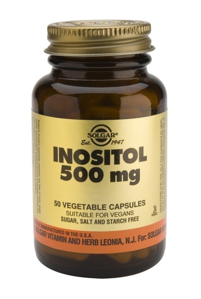 SOLGAR INOSITOL 500mg veg.caps 50s