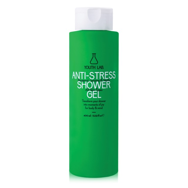 Youth Lab. Anti-Stress Shower Gel Περγαμόντο, Γιασεμί & Βανίλια 400ml