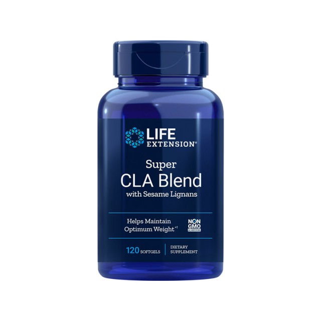 Life Extensions Super Cla Blend With Sesame Lignans 120 Caps