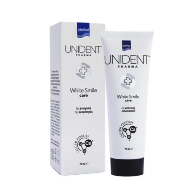 InterMed Unident Pharma White Smile Care Λευκαντική Οδοντόπαστα 75ml