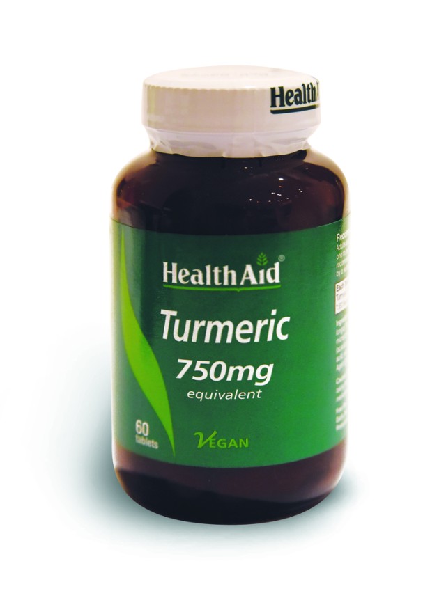 HEALTH AID Turmeric 750mg 60tabs