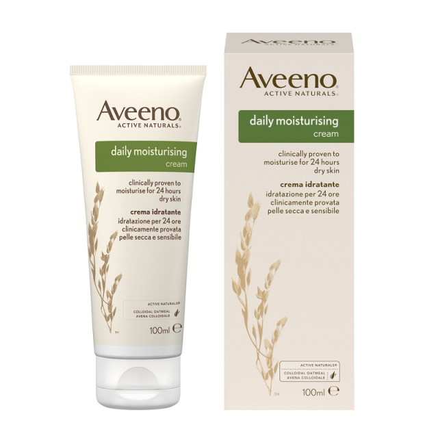 Aveeno Daily Moisturising Cream Ενυδατική Κρέμα Σώματος 100ml