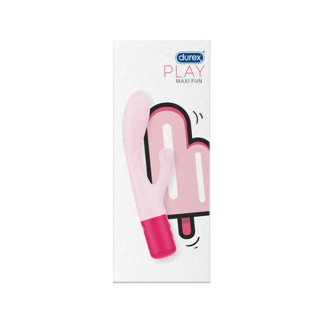 Durex Maxi Fun Δονητής Διπλής Κεφαλής 20.2cm 1τεμ.