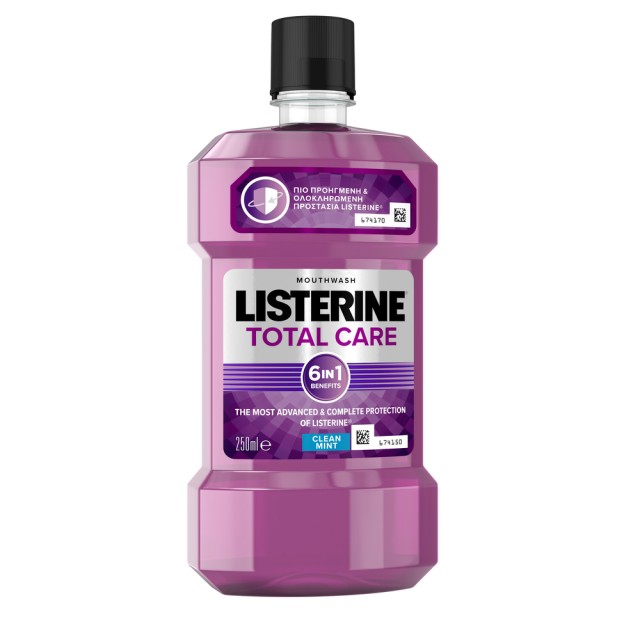 Listerine Total Care Στοματικό Διάλυμα για Ολοκληρωμένη Στοματική Υγειά με 6 Οφέλη, 250ml