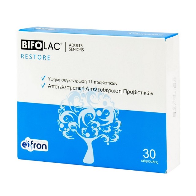 Bifolac Restore Adults Προβιοτικά 30 κάψουλες