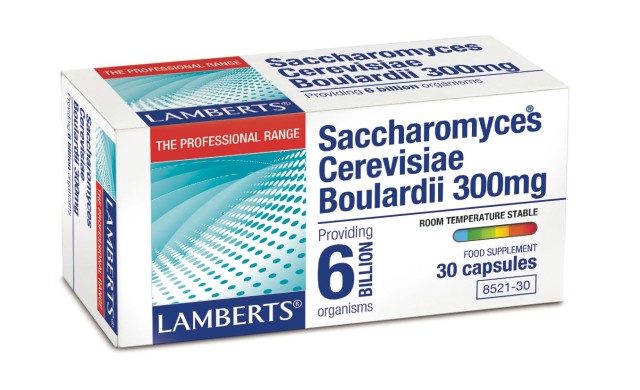 Lamberts Saccharomyces Cerevisiae Boulardii 300mg 30Caps