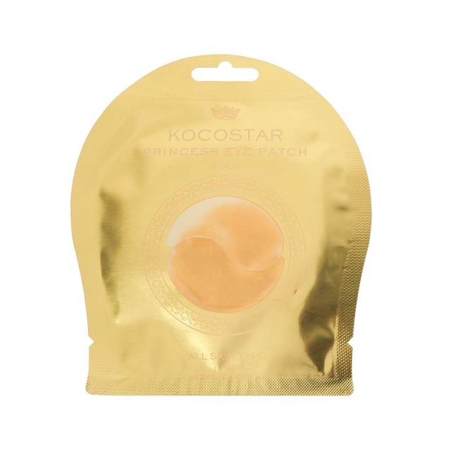 Kocostar Princess Gold Eye Patch για Εντατική Ενυδάτωση Ματιών 1 Ζεύγος