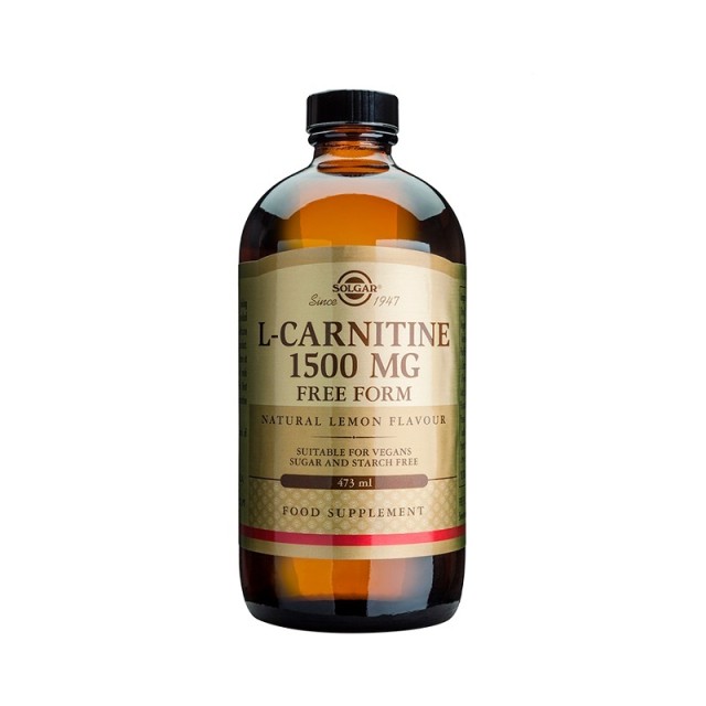 Solgar L-Carnitine Συμπλήρωμα Διατροφής με Καρνιτίνη 1500mg 473ml