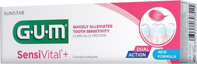 GUM SensiVital Toothpaste για Ευαίσθητα Δόντια & Ούλα 75 ml