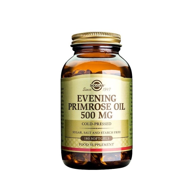 Solgar Evening Primrose Oil 500mg 180 μαλακές κάψουλες