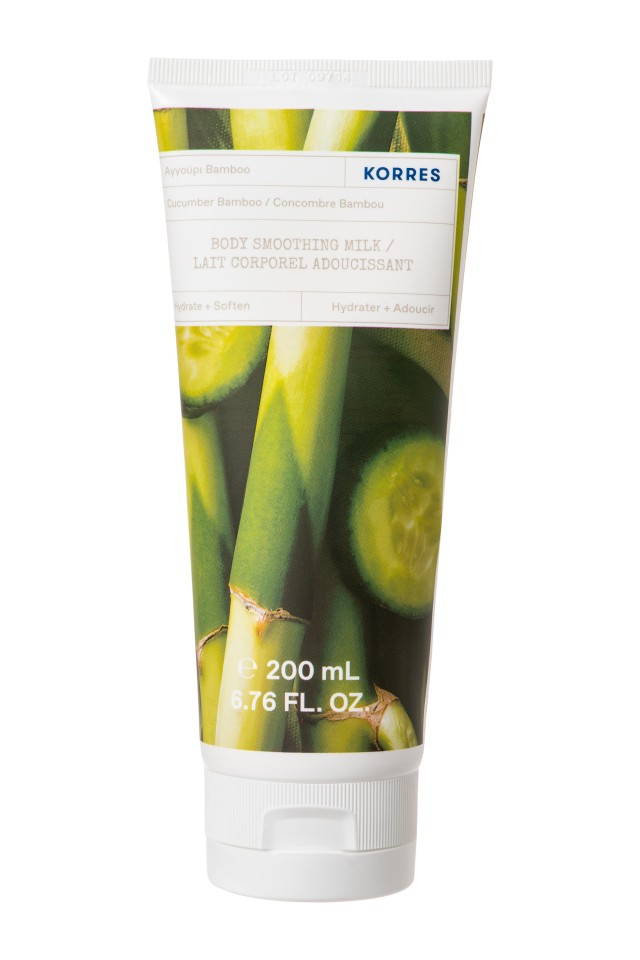 Korres Body Milk Cucumber Bamboo  Γαλάκτωμα Σώματος Αγγούρι Μπαμπού 200ml