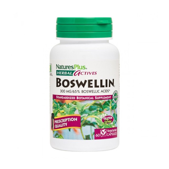 Natures Plus Boswellin 300mg 60 φυτικές κάψουλες