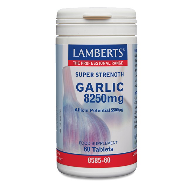 Lamberts Garlic 8250mg 60 ταμπλέτες