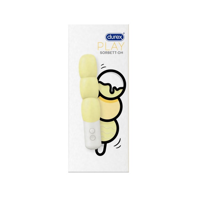 Durex Sorbett-Oh Δονητής σε Σχήμα Παγωτού 15.9cm 1τεμ.