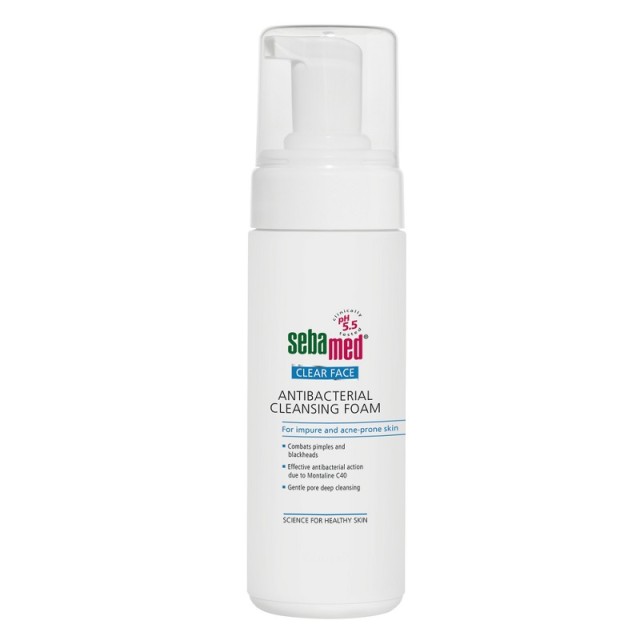 Sebamed Clear Face Antibacterial Cleansing Foam 150ml