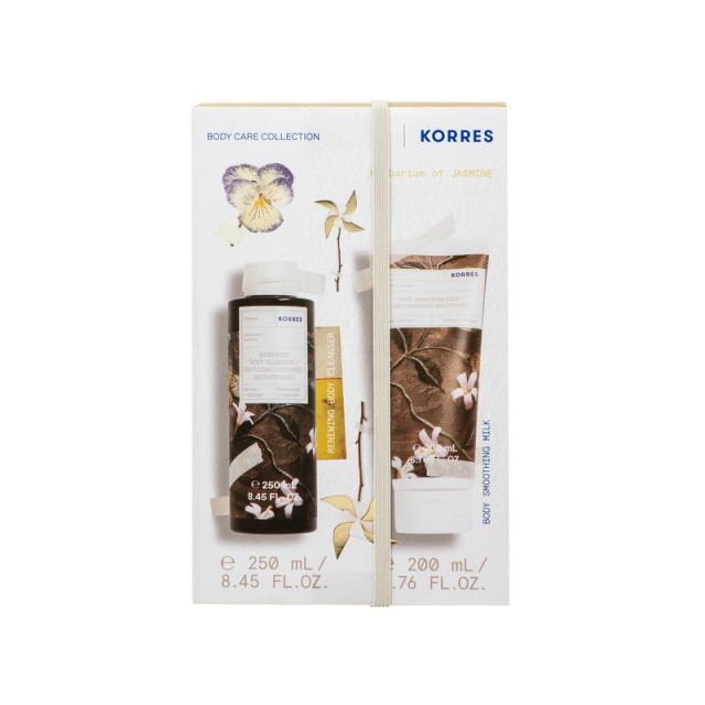 Korres Promo Pack Herbarium of Jasmine, Γιασεμί Αφρόλουτρο 250ml + Γαλάκτωμα Σώματος 200ml