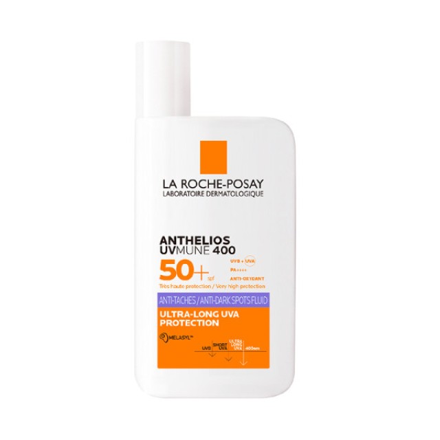 La Roche-Posay Anthelios UVMune 400 Anti-Dark Spots Fluid SPF 50+ Aντηλιακό Προσώπου Διόρθωσης Κηλίδων 50ml