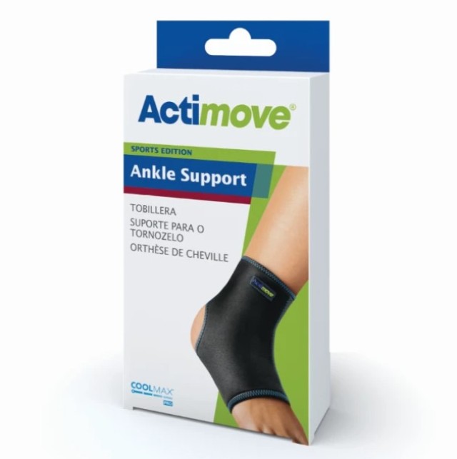 Actimove Sports Edition Επιστραγαλίδα Large Black 1τμχ