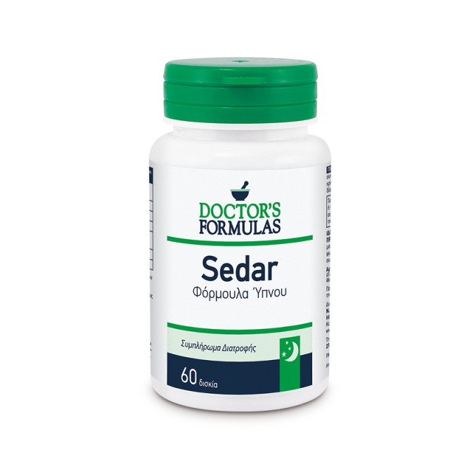 Doctors Formulas Sedar Φόρμουλα Ύπνου 60 δισκία