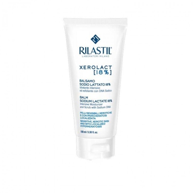 Rilastil Xerolact Balm Sodium Lactate 18% Ενυδατικό Βάλσαμο Σώματος 100ml