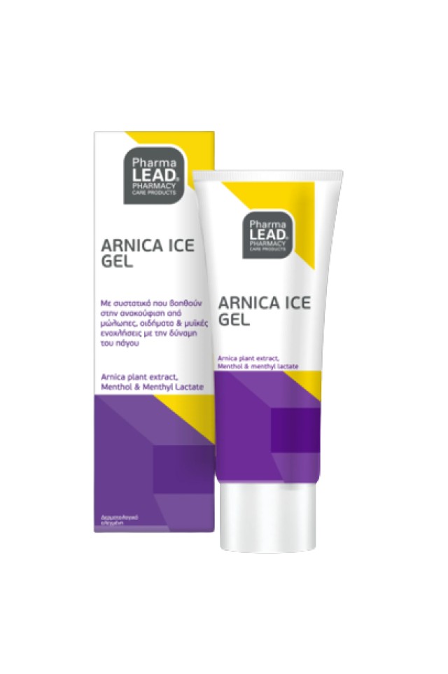 Pharmalead Arnica Ice Gel Τζελ Κρυοθεραπείας Με Εκχύλισμα Άρνικας Για Μώλωπες Και Οιδήματα 100ml