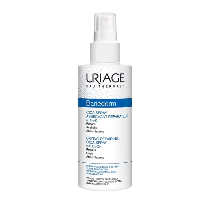 Uriage Bariederm Drying Repairing Spray with Cu-Zn 100ml