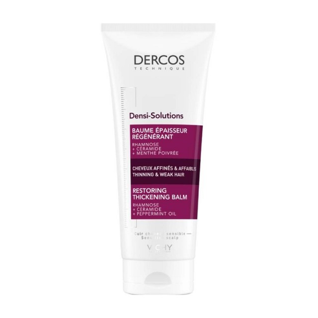 Vichy Dercos Densi-Solutions Regenerating Thickening Conditioner για Αναδόμηση για Όλους τους Τύπους Μαλλιών 200ml