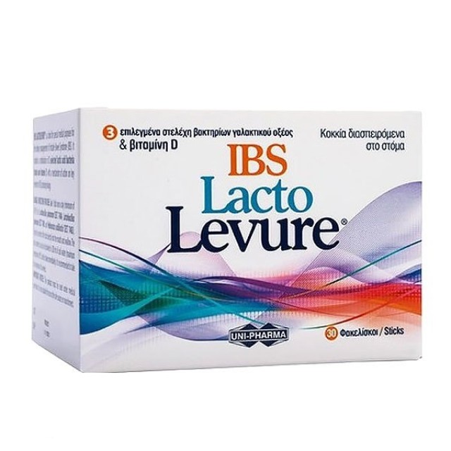 Uni-Pharma Lacto Levure IBS 30τμχ