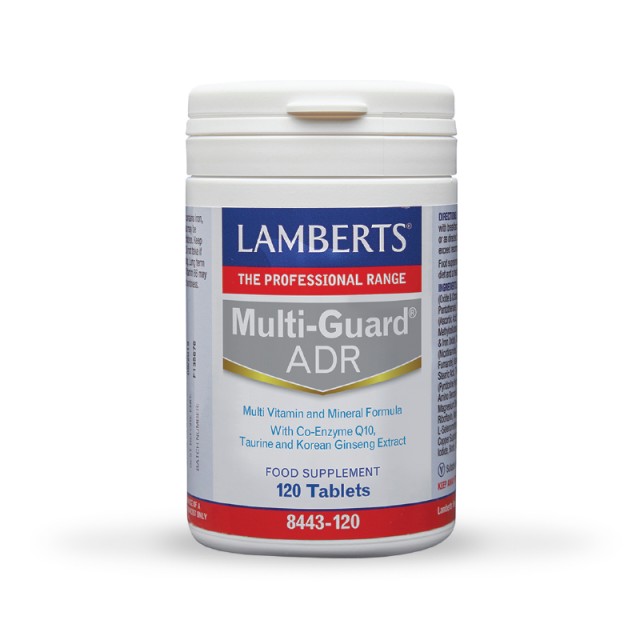 Lamberts Multi-Guard ADR Πολυβιταμινούχο Συμπλήρωμα Διατροφής 120 ταμπλέτες