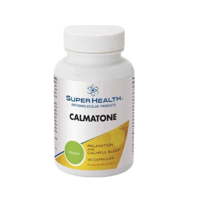 Super Health Calmatone Συμπλήρωμα για το Άγχος 30 κάψουλες