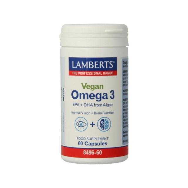 Lamberts Vegan Omega 3 60 κάψουλες