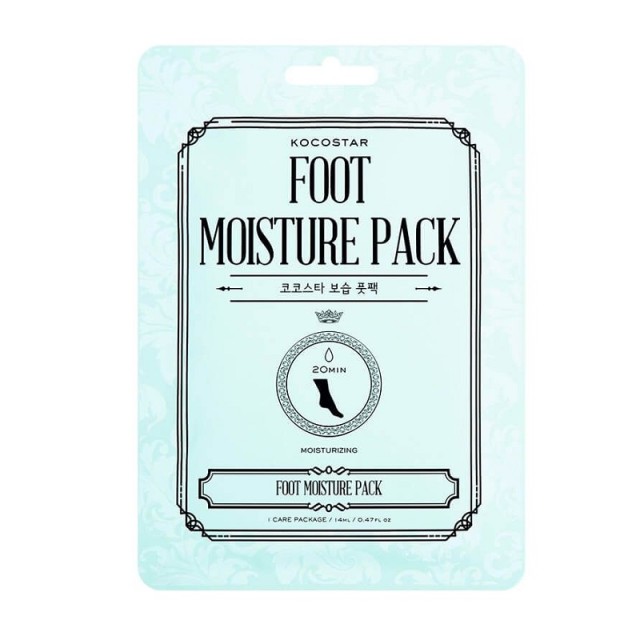 Kocostar Foot Moisture Pack Ενυδατική Μάσκα Περιποίησης Ποδιών 1 Ζεύγος 14ml