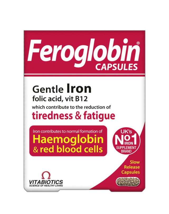 VitaBiotics Feroglobin Slow Release 30caps