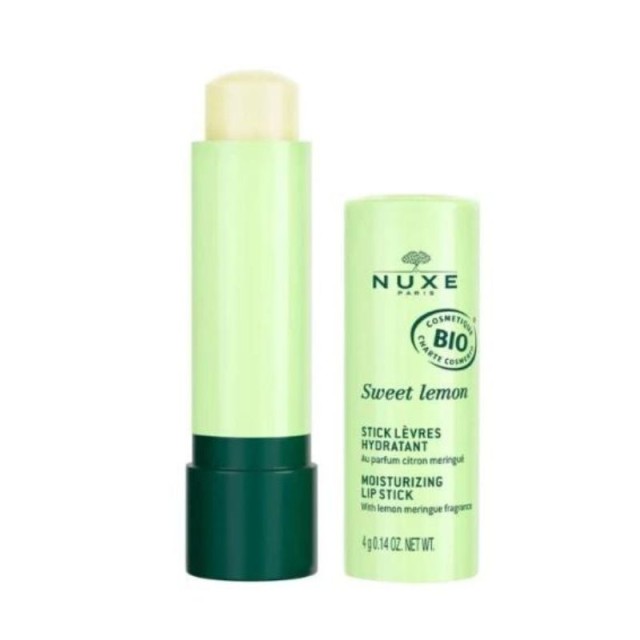 Nuxe Sweet Lemon Moisturizing Lip Stick Ενυδατικό Stick Χειλιών με Άρωμα Λεμονιού 4gr