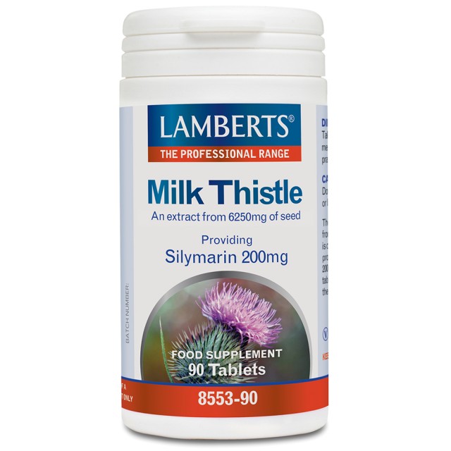 Lamberts Milk Thistle Extract 6250mg 90 ταμπλέτες