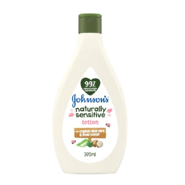 Johnson & Johnson Naturally Sensitive Lotion για Ενυδάτωση 395ml