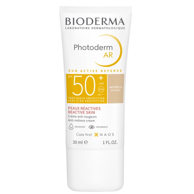 Bioderma Photoderm AR SPF50+ Αντηλιακή Προστασία με Χρώμα κατά της Ερυθρότητας 30ml