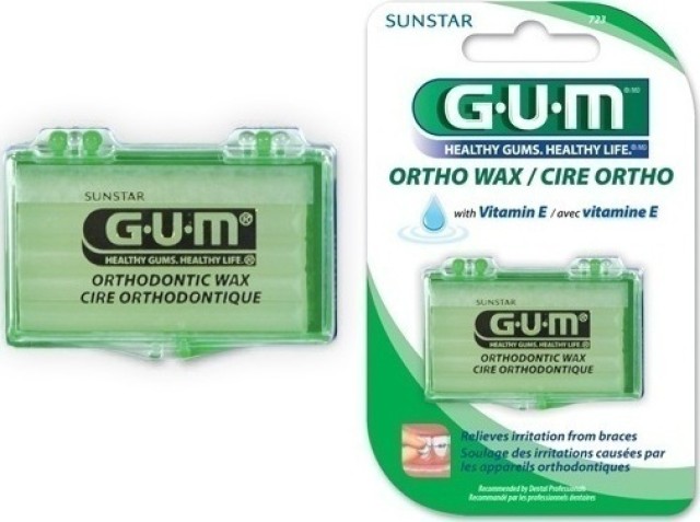 Gum 723 Orthodontix Wax Unflavored Ορθοδοντικό Κερί