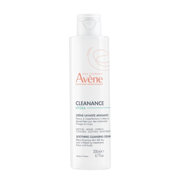 Avene Cleanance Hydra Καταπραϋντική Κρέμα Καθαρισμού 200ml