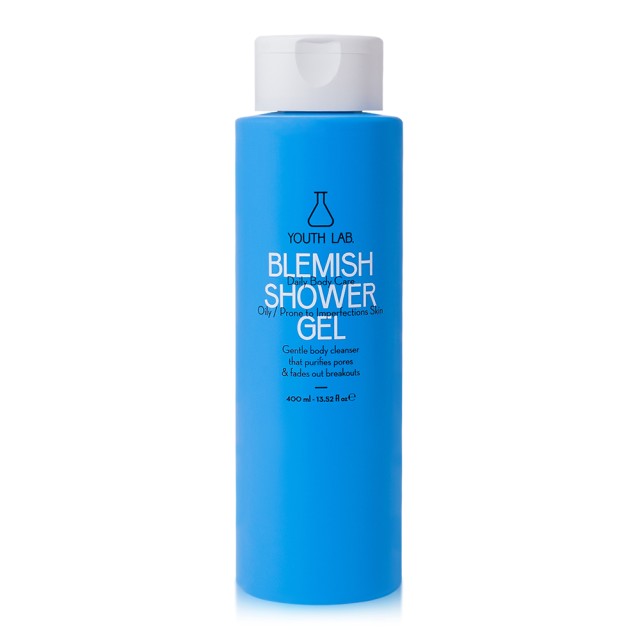 Youth Lab. Blemish Shower Gel Αφρίζον Τζελ Καθαρισμού Σώματος για  την Ακμή 400ml