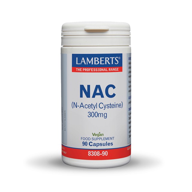 Lamberts NAC N-Acetyl Cysteine 300mg 90 κάψουλες