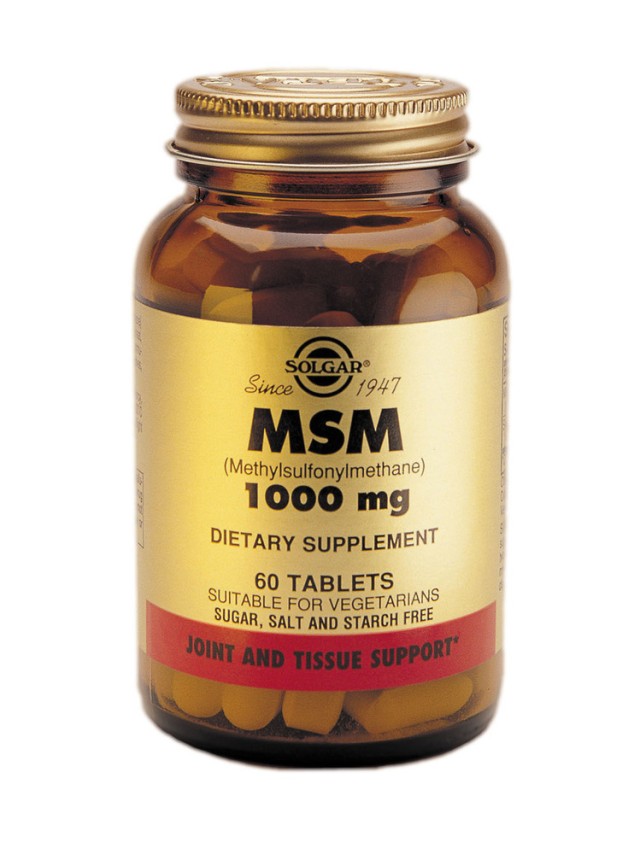 SOLGAR MSM 1000mg tabs 60s